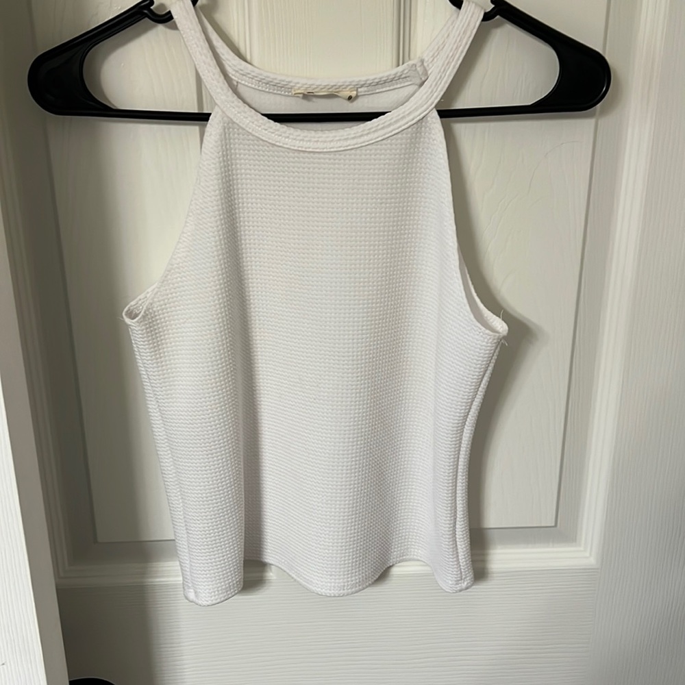 Olivia Rae high neck crop top